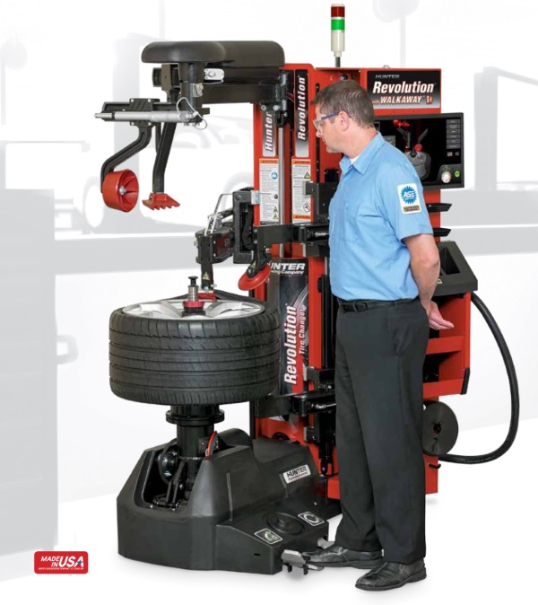 hunter tire changer